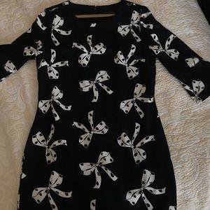 Cropped Sleeve Shift Dress